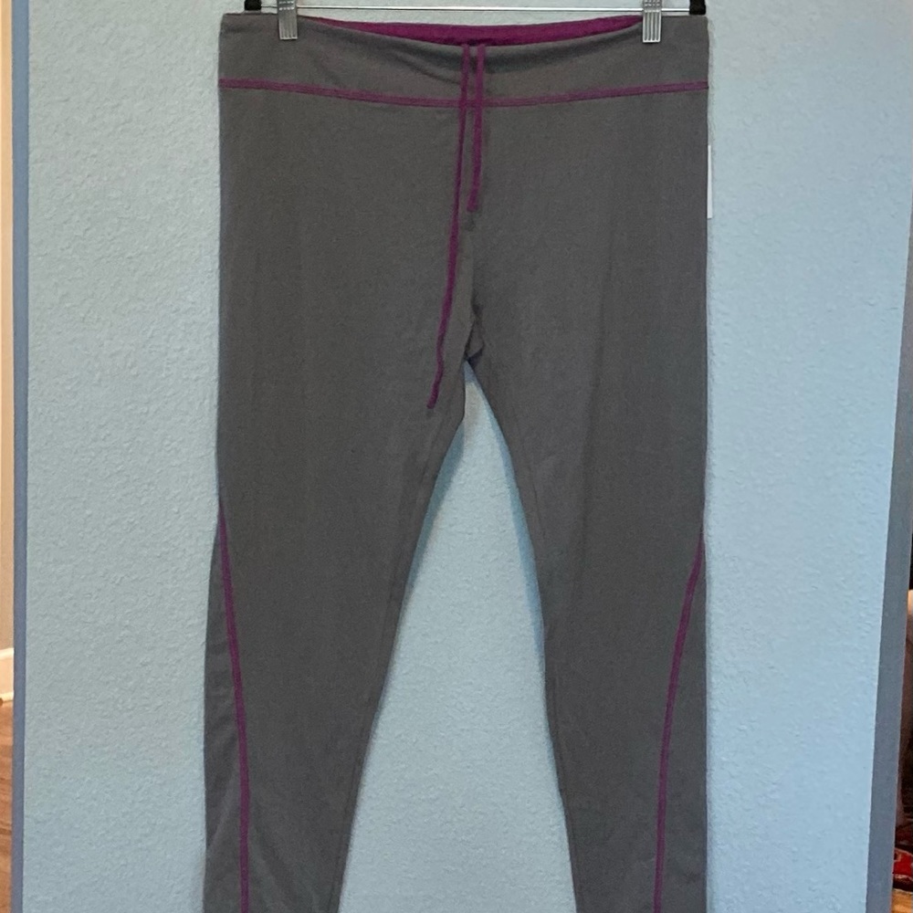 Joe Fresh grey purple women’s sport pants XL